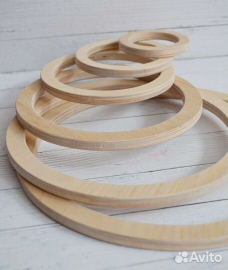 Основа для макраме. Кольца для ловца снов, мобилей