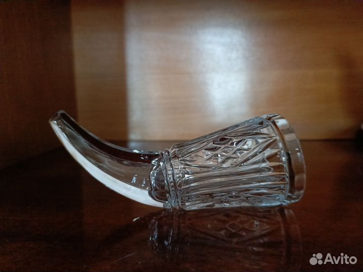 Хрустальная посуда, рюмки, салатники