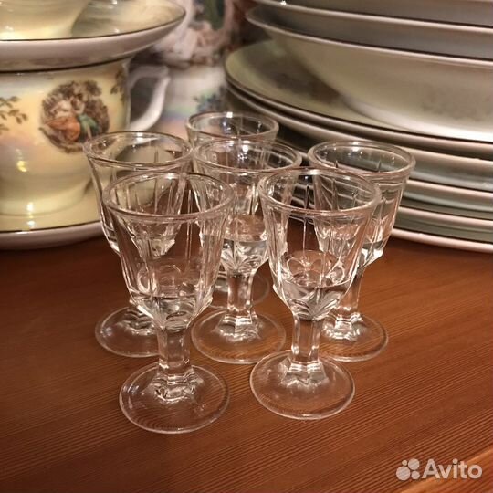 Рюмочка-«муха» маленькая 10мл набор 6 шт