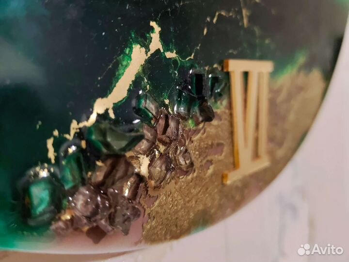 Часы настенные ручной работы