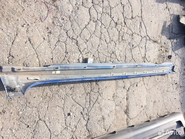 Накладка на правый порог Audi A7 S-line