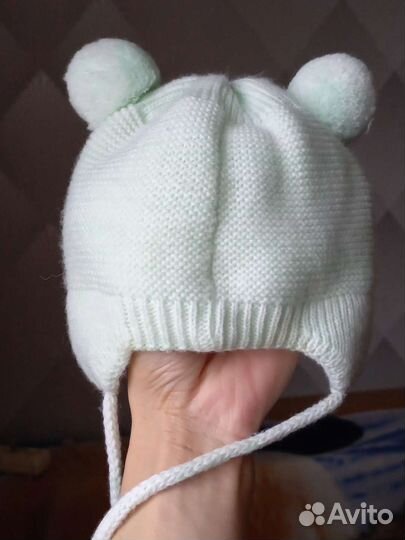 Шапка для новорожденного