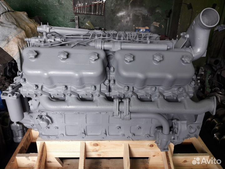 Двигатель ямз-240бм после капремонта (общие гбц)