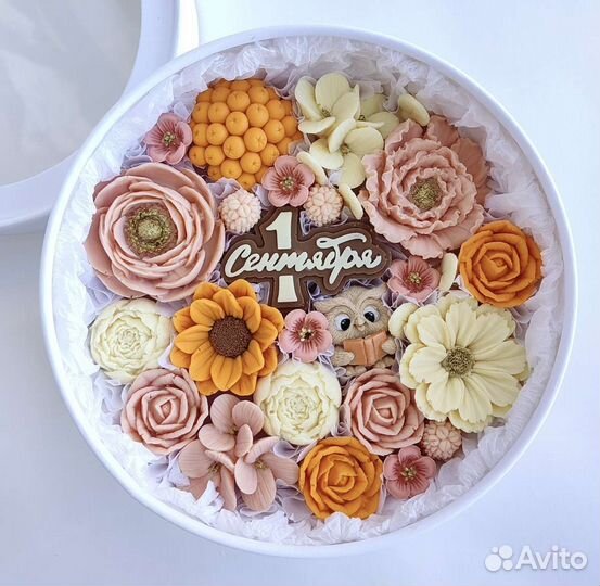 Шоколадные букеты на 1 сентября