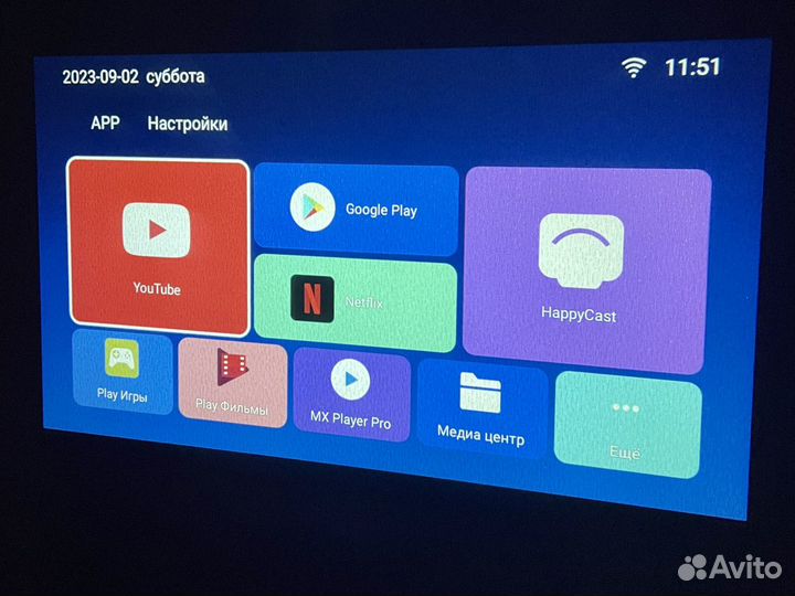 Проектор Umiio Q2 Новый на Android