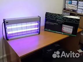 Лампа Уничтожитель летающих насекомых. уничтожение