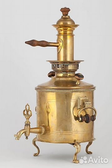 Принемаем старинные самовары на дровах