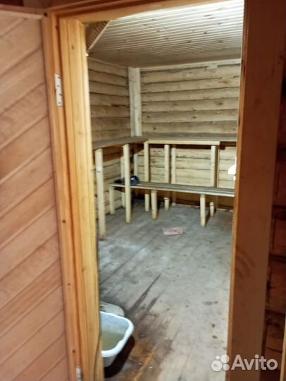 Баня сруб с надстройкой