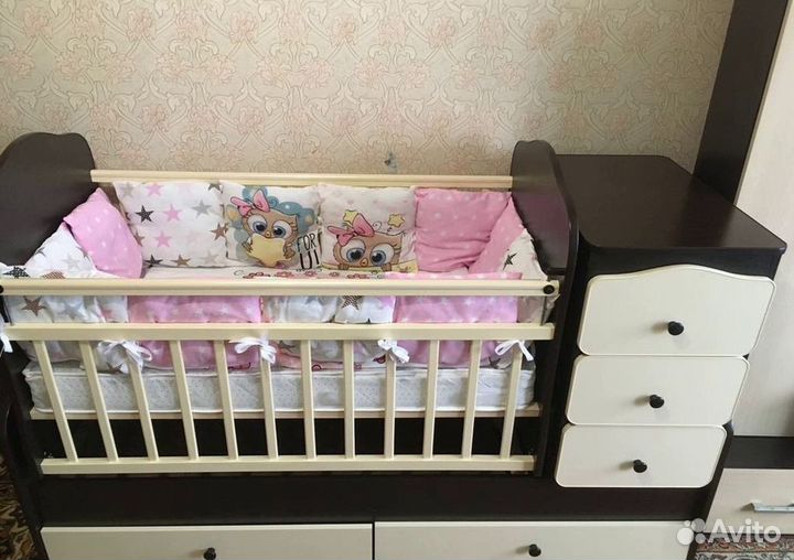 Детская кроватка 3 в 1