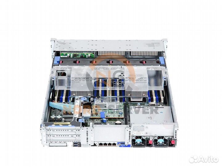 Сервер HP DL380 Gen9 10SFF 2x E5-2667 v4 256GB