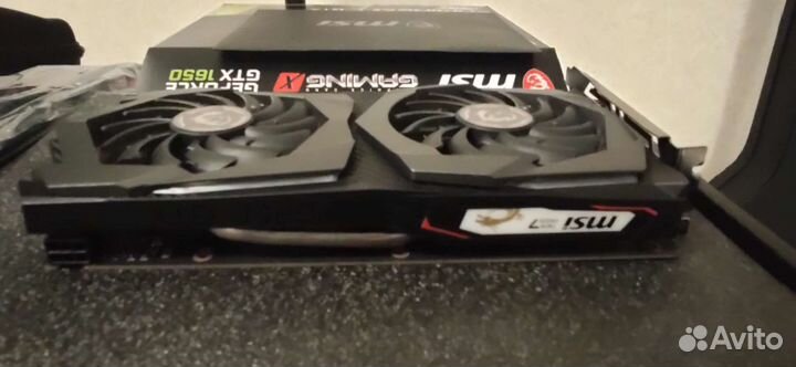 Видеокарта MSI gtx 1650 Gaming X 4G