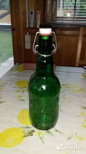 Бутылка и открывалка для бутылок Grolsch