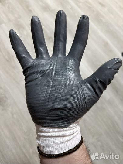 Перчатки рабочие нейлоновые размер 10