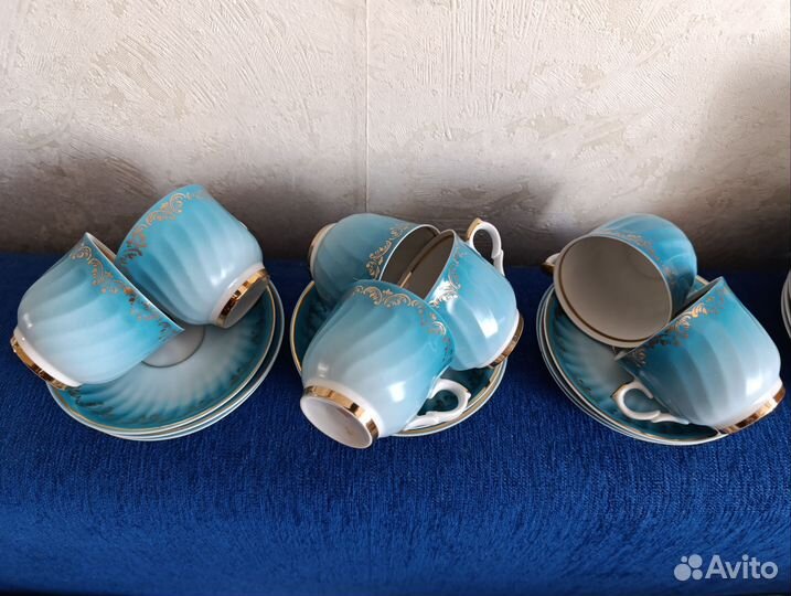 Кофейный сервиз Тет-а-тет СССР Рига