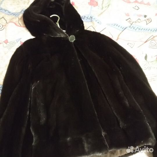 Шуба Black Glama норковая