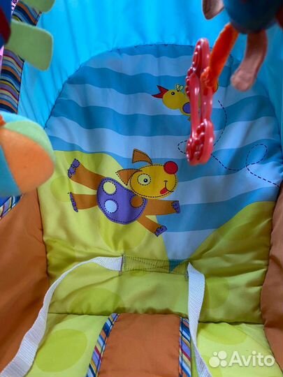 Шезлонг детский Fisher price