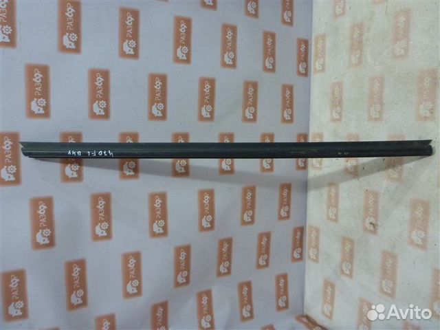 Уплотнитель стекла двери бархотка передний левый