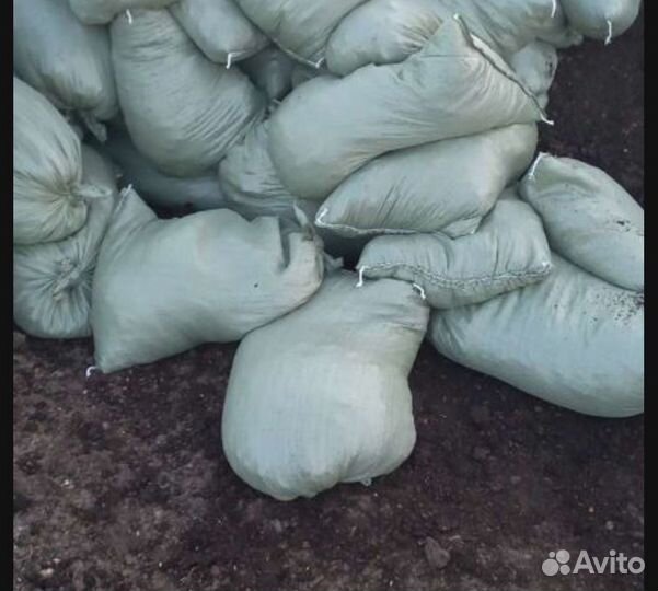 Навоз перегной в мешках