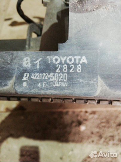 Радиатор двс Toyota Camry ACV40 2.4 2azfe 2006