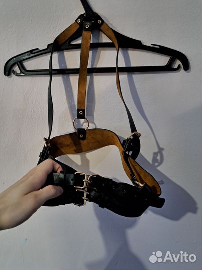 Ремень женский кожаный