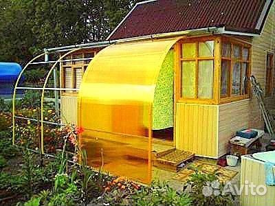 Поликарбонат желтый