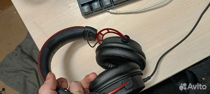 Игровые наушники hyperx