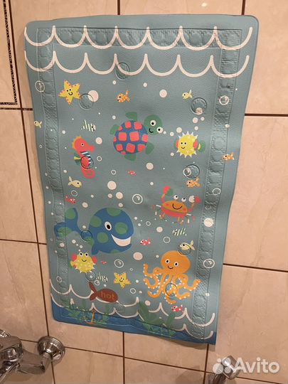 Детский коврик в ванную