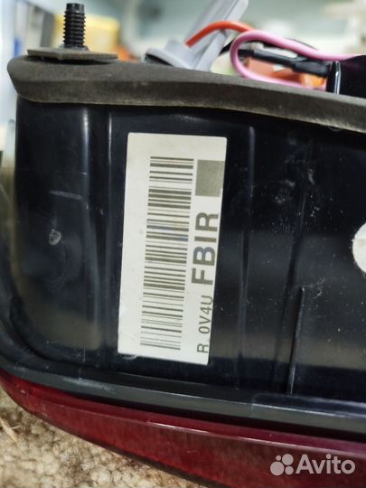 Задний фонарь kia rio 4