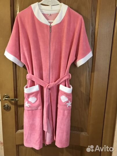 Халат домашний махровый женский XL