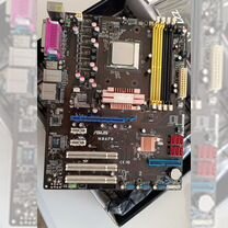 Материнская плата Asus m3a78 с процессором