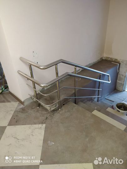 Перила, поручни, ограждения из нержавеющей стали