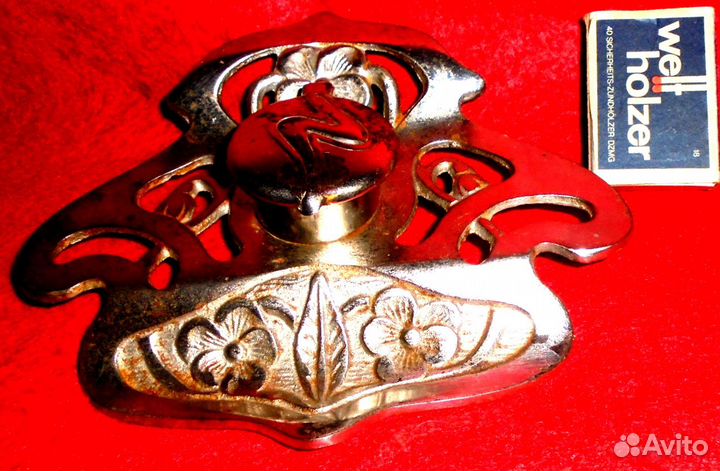 Антикварный письменный прибор Eneret металл Дания