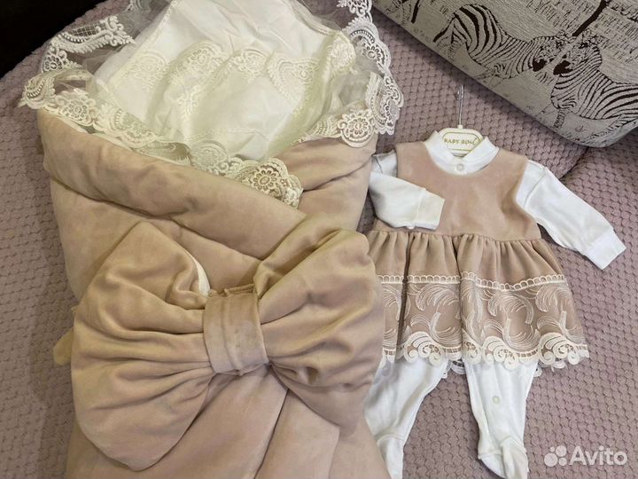 Конверт на выписку для девочки