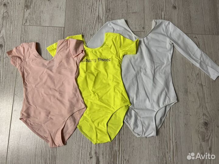 Купальник гимнастический для девочек 116, 122, 140