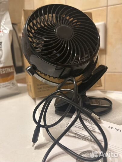 Вентилятор настольный usb