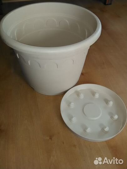 Кашпо 15 литров Roma Soparco