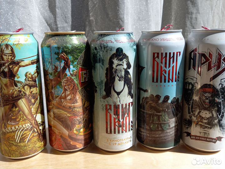 Коллекция пивных банок