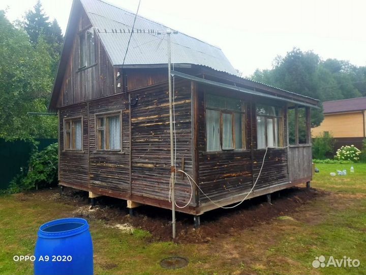 Ремонт фундамента сваями, удаление бетонных свай