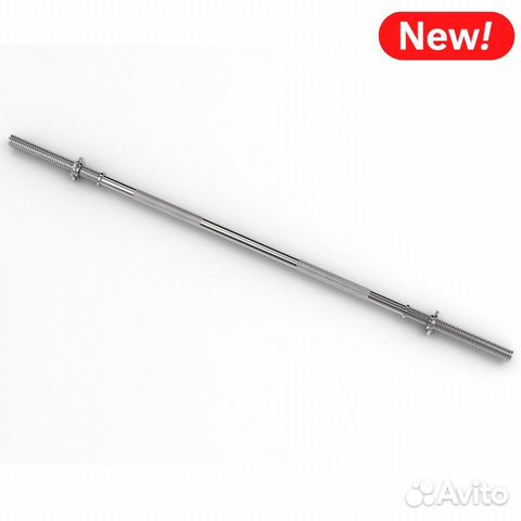 Гриф прямой хромированный Unixfit 1,8 м / 25 мм