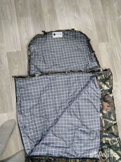 Спальный мешок с капюшоном из верблюжьей шерсти