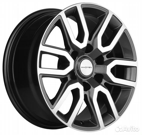Khomen 1723 : 8x17 6*139.7 Et:38 Dia:67.1 Gray-FP