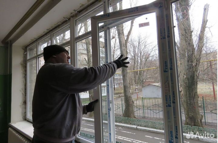 Окна и балконы новые