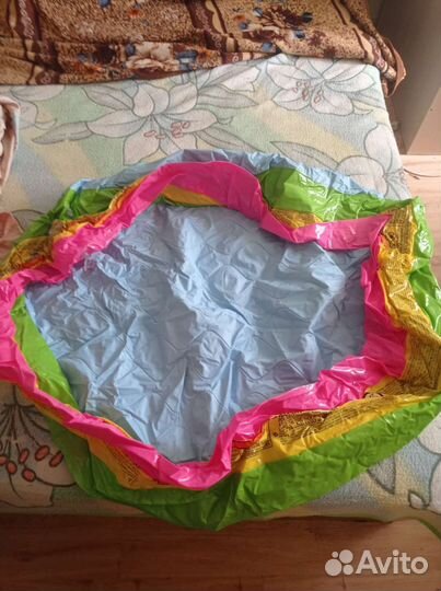 Детский надувной бассейн бу