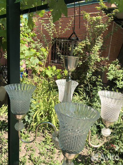 Люстра потолочная бу