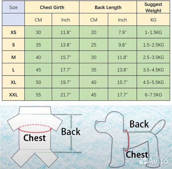 Комбинезон для маленькой собаки