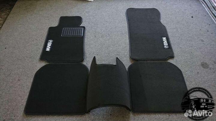 Автоковрики для BMW 7 серии e38 Long, графитовые