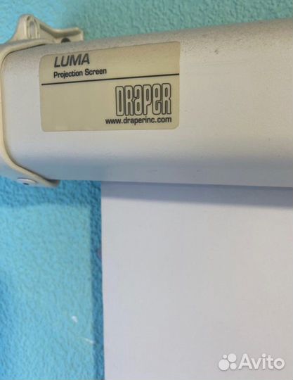 Экран рулонный для проектора. luma 160х160