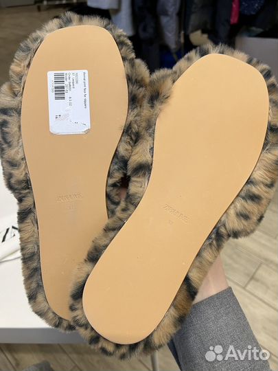 Новые тапочки шлепанцы Zara home 37