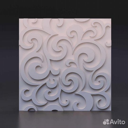 Гипсовая 3D панель 