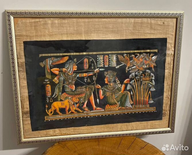 Картина на папирусе